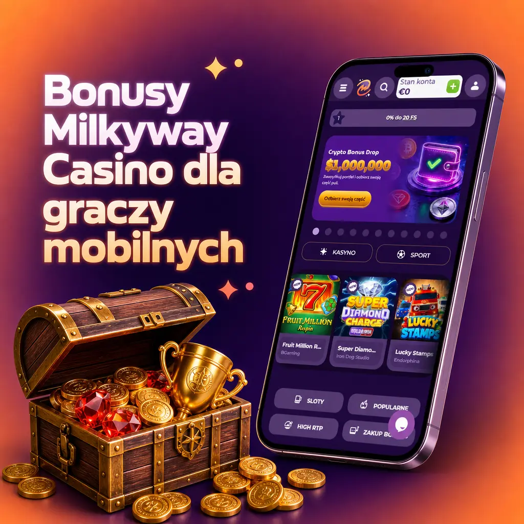 Bonus powitalny do 150% depozytu lub 50 darmowych spinów dla nowych graczy aplikacji mobilnej Milkyway Casino